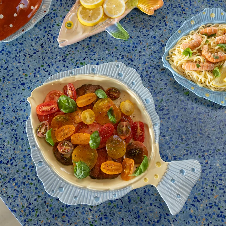 & klevering - Plaice Plateau de service, 37 x 29,5 cm, multicolore