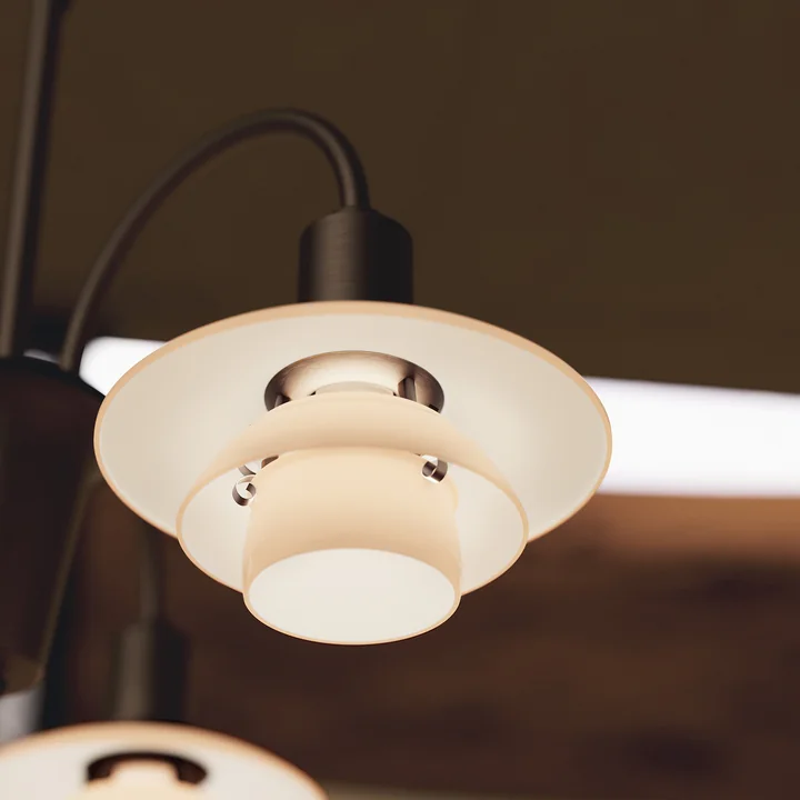 Louis Poulsen - PH 1/1 Lustre Centenary Edition, aged brass / dusty terracotta