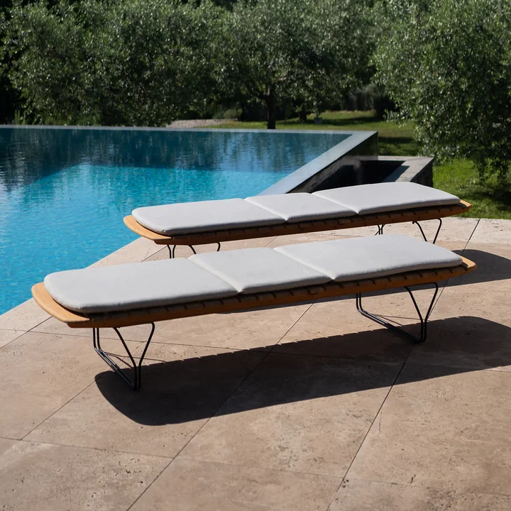 HOUE - Housse pour MOLO Bain de soleil, ash