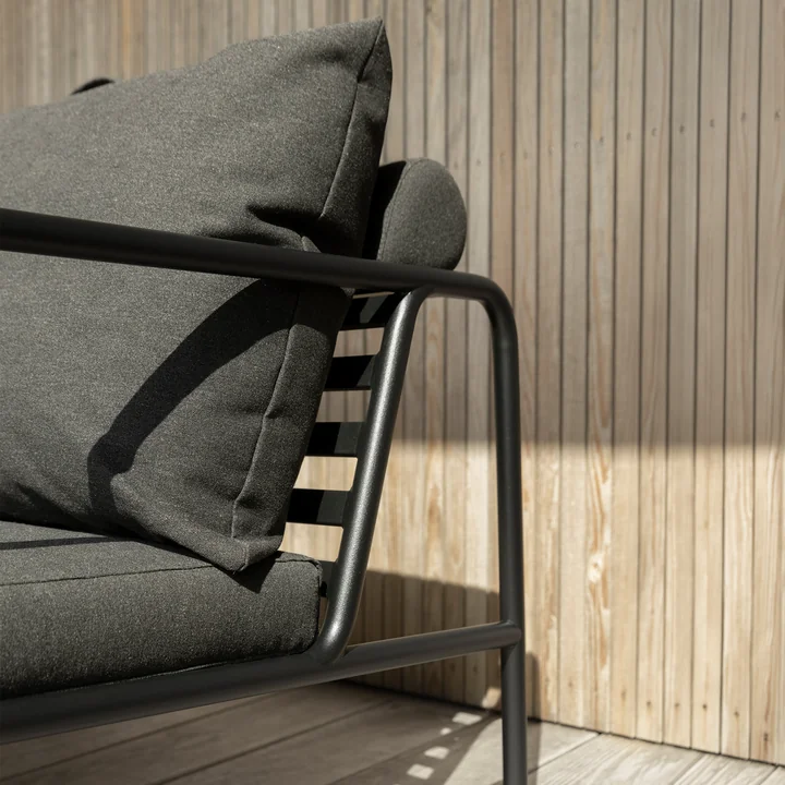 HOUE - AVON Chaise, noir / charcoal