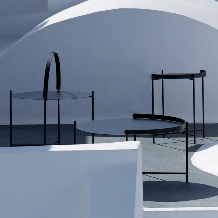 HOUE - EDGE Tables d'appoint, noir