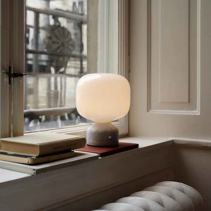 Gejst - MEEMO lampe de table portable White Marble
