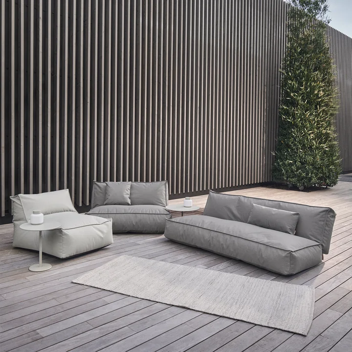 Blomus - Stay Outdoor Canapé 2 places et 3 places, stone