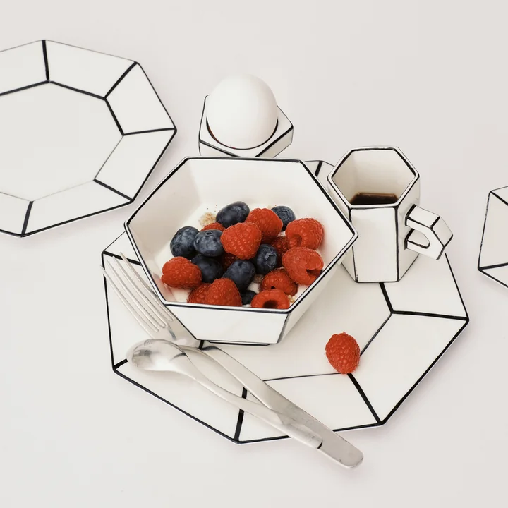 Serax - Carte Blanche Collection, blanc / noir