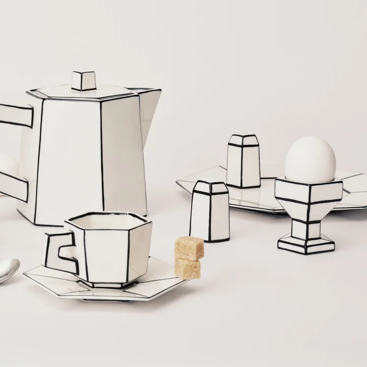 Serax - Carte Blanche Collection, blanc / noir