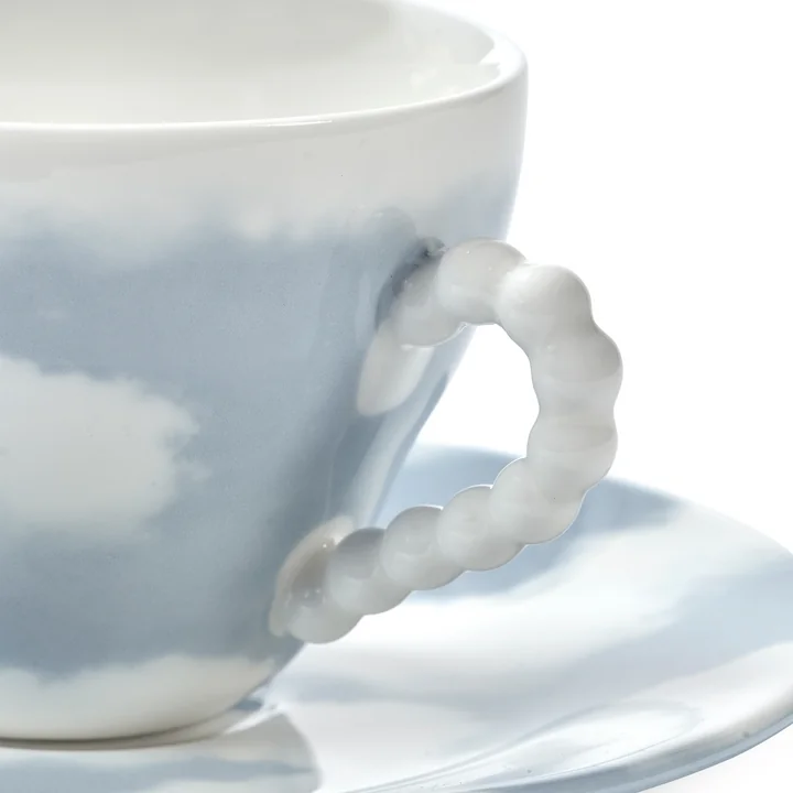 Serax - Rêves de Rêves Tasse et soucoupe, bleu / blanc