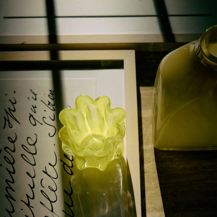 HKliving - Corala Bougeoir, vert clair