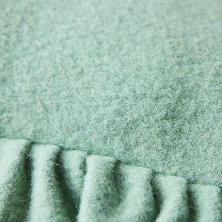 Hkliving - Coussin en feutre, 60 x 40 cm, menthe