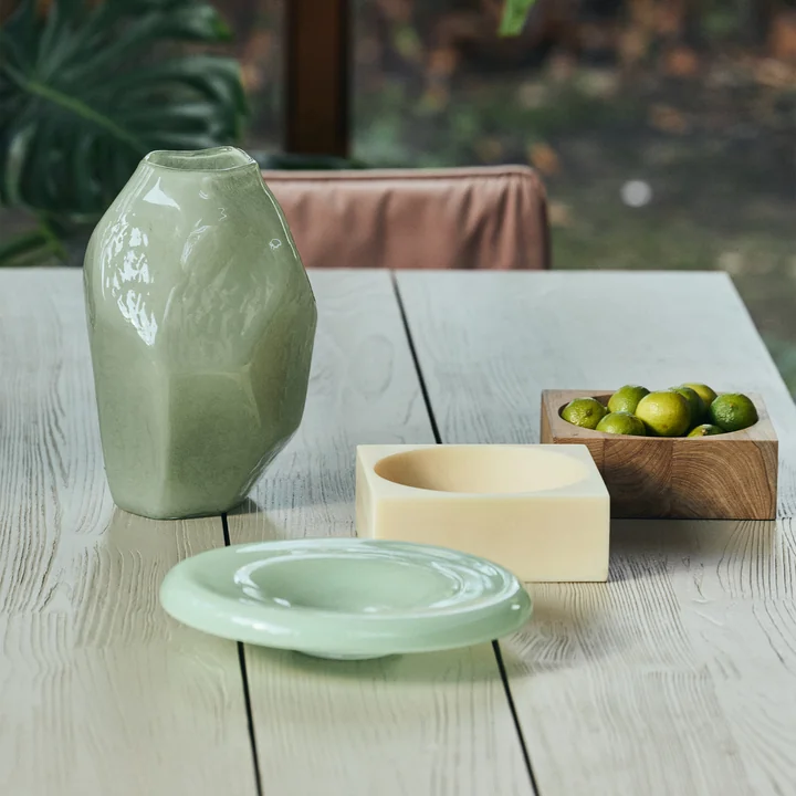 HKliving - Pop cube, large, crème