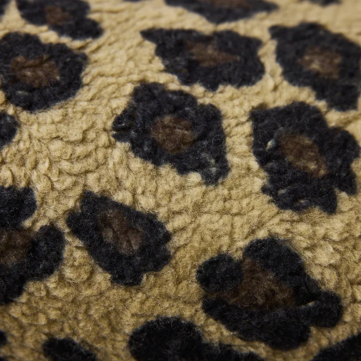 HKliving - Coussin à roulettes, Ø 13 x 50 cm, panthère