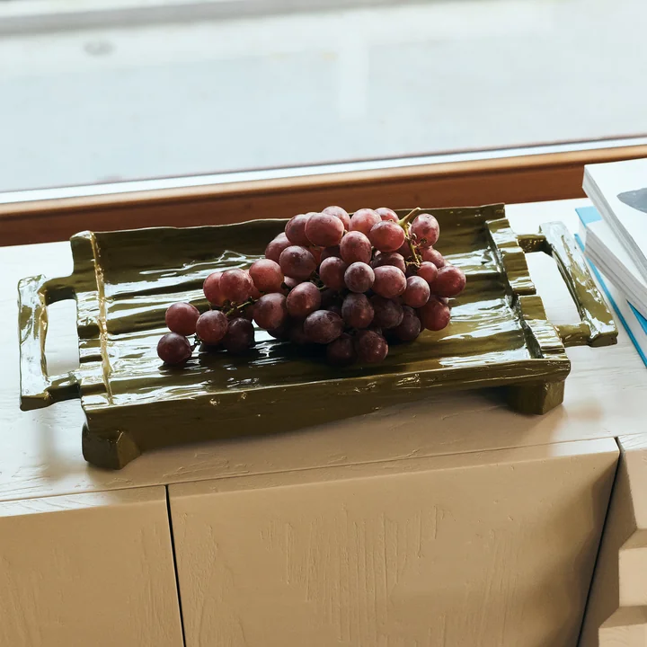 HKliving - Plateau, 53 x 25 cm, mousse
