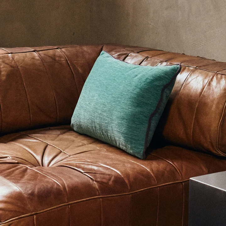 HKliving - Velvet Coussin, 50 x 35 cm, deep sea