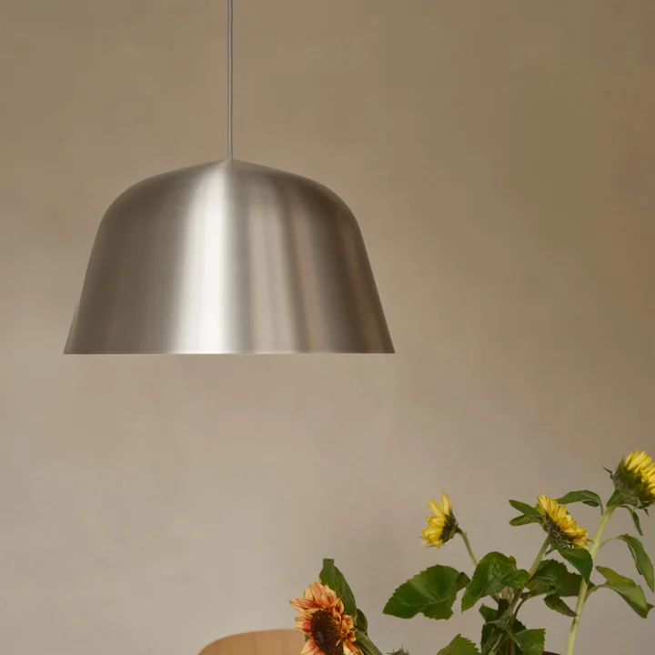 Muuto - Ambit Lampe suspendue, Ø 40 cm, brushed aluminium