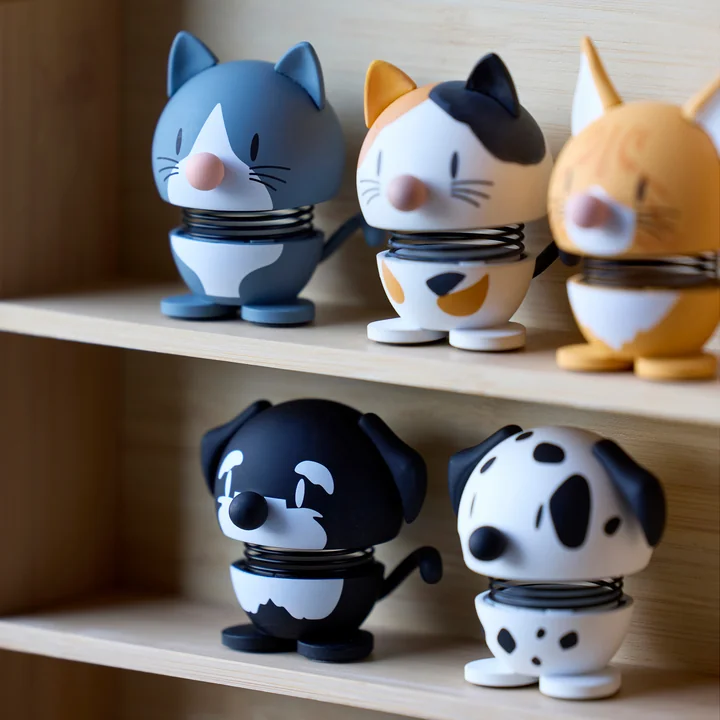 Hoptimist - Dog & Cat Figurine décorative