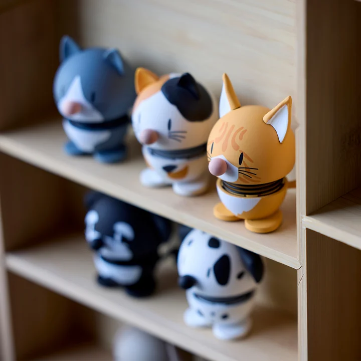 Hoptimist - Dog & Cat Figurine décorative