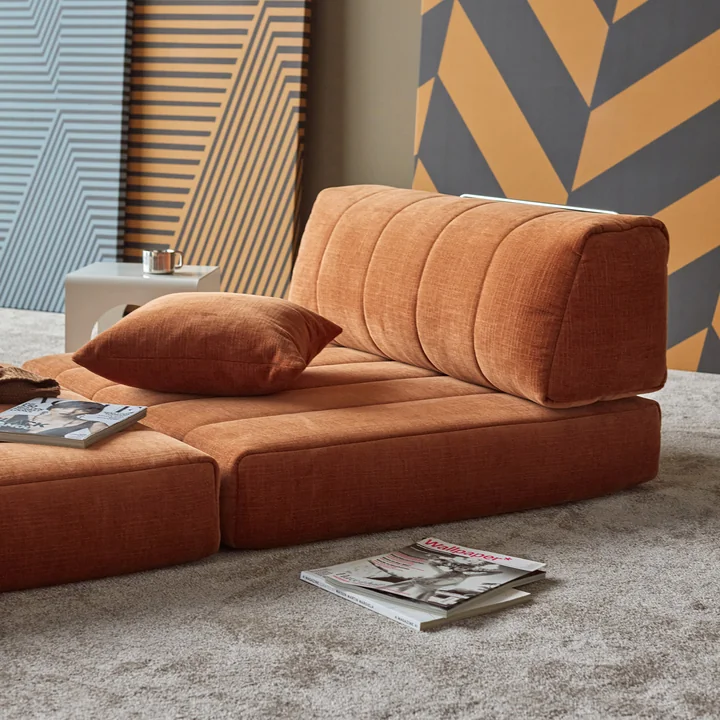 Innovation Living - Cozypad Fauteuil, rust orange (tissu 412 Esina)
