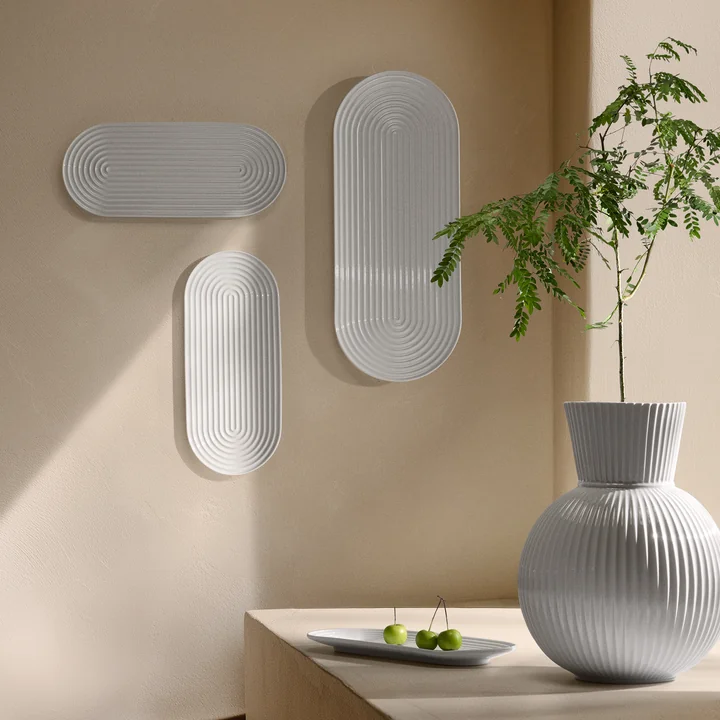 Lyngby Porcelæn - Lyngby Tura Plats de service ovale