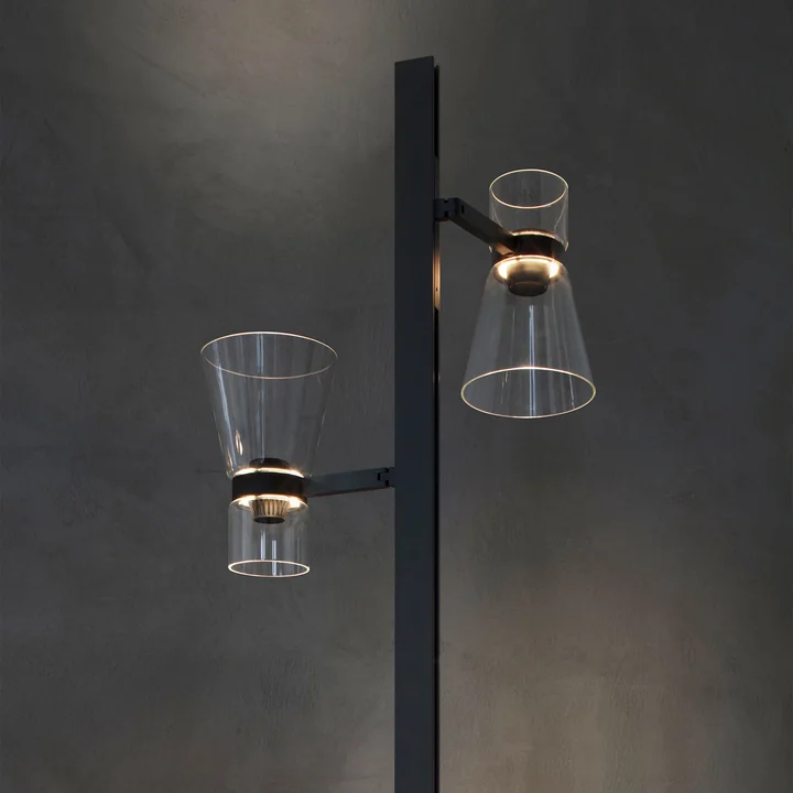 Flos - Nocturne Lampadaire F2 Cône, noir