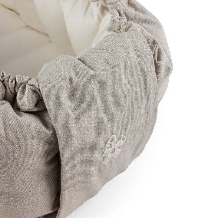 Sebra - Tour de lit pour bébé, beige chiné