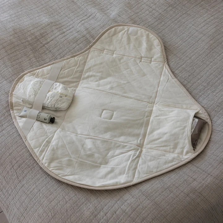 Sebra - Matelas à langer « On-the-go », beige matinal