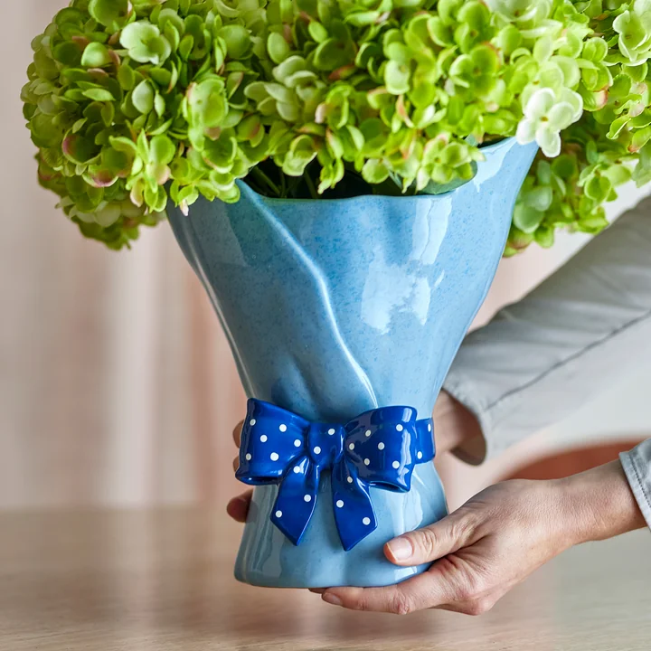 Bloomingville - Belivia Vase, bleu