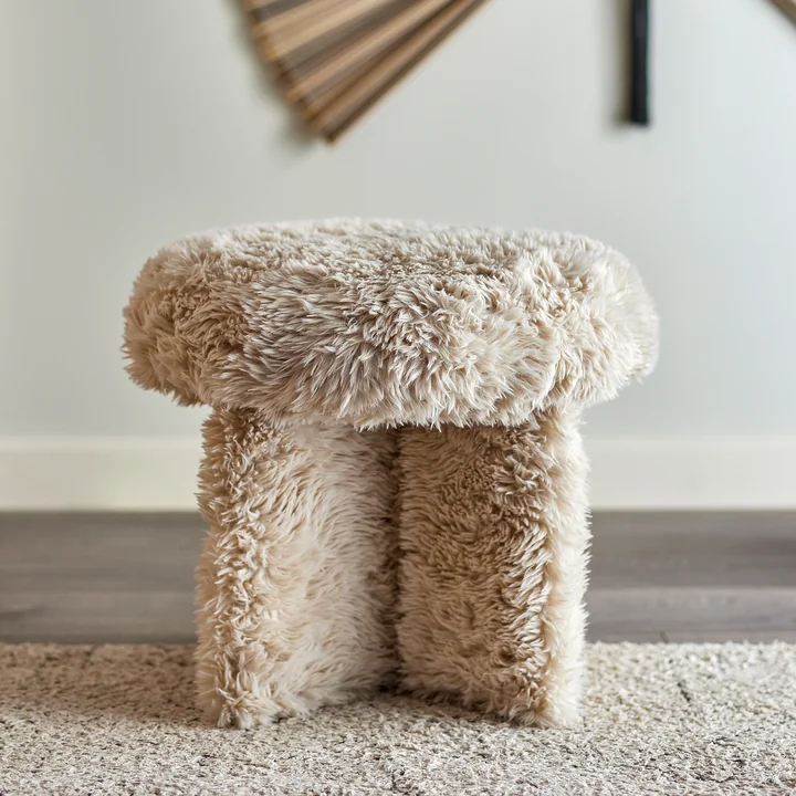 Bloomingville - Frikka Pouf, naturel