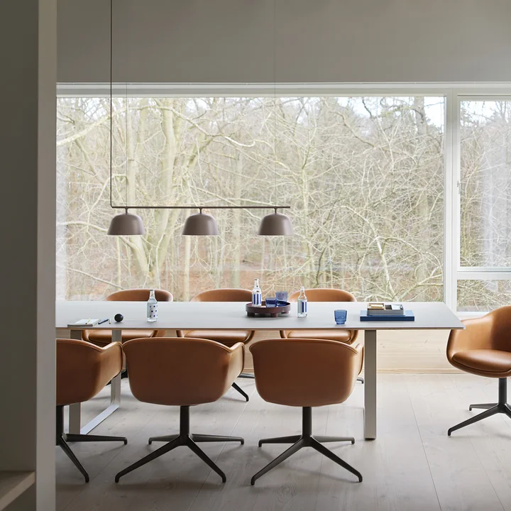 Muuto - Ambit Rail Lampe suspendue, taupe