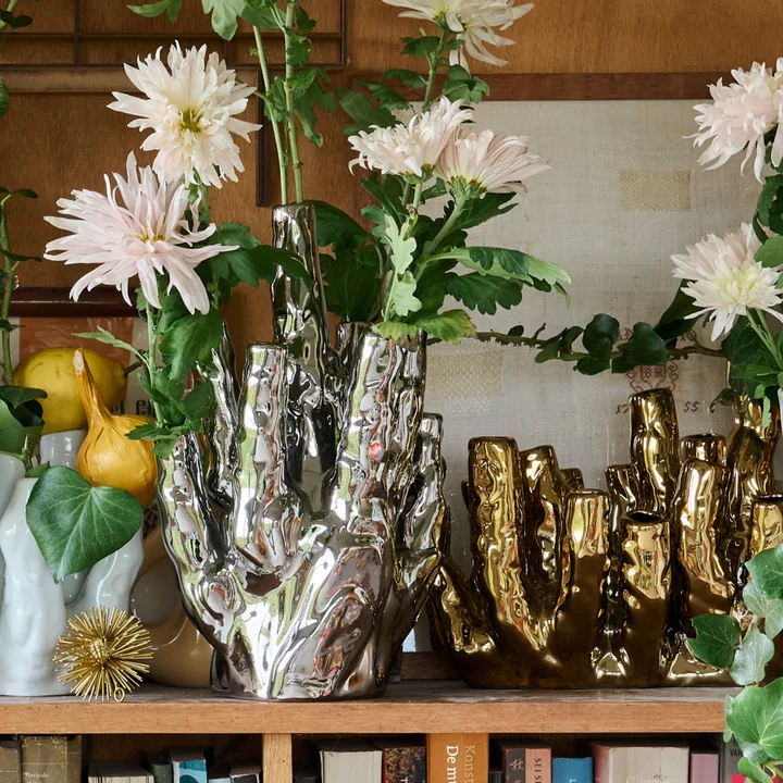 POLSPOTTEN - Coral Vase 20 Tulips, argent