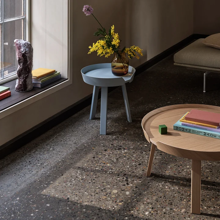 Muuto - Around Table basse, Chêne