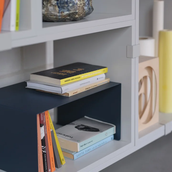 Muuto - Stacked Système d'étagères - gris clair