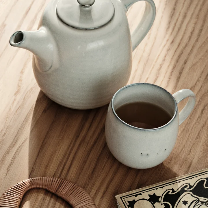 Broste Copenhagen - Tasse à anse « Nordic Sand », 45 cl