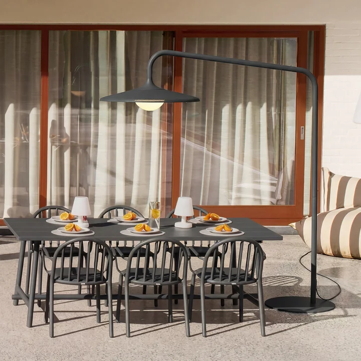 Fatboy - Archigrande Lampadaire d'extérieur, anthracite