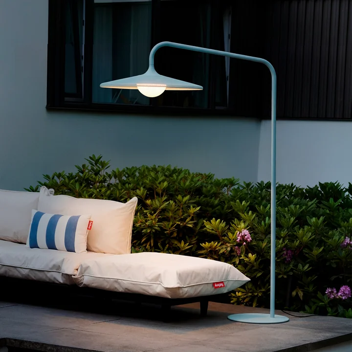 Fatboy - Archigrande Lampadaire d'extérieur, vert brume