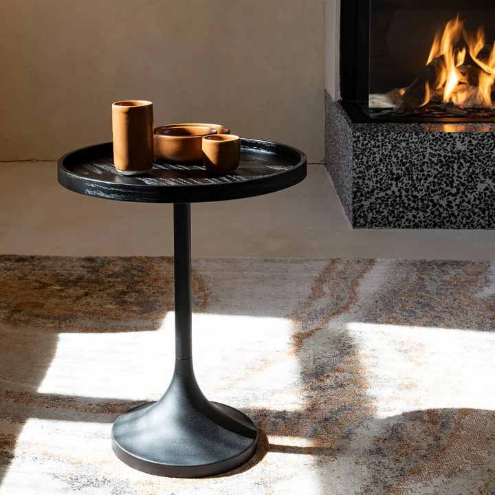 Jason Table d'appoint, noir de Zuiver