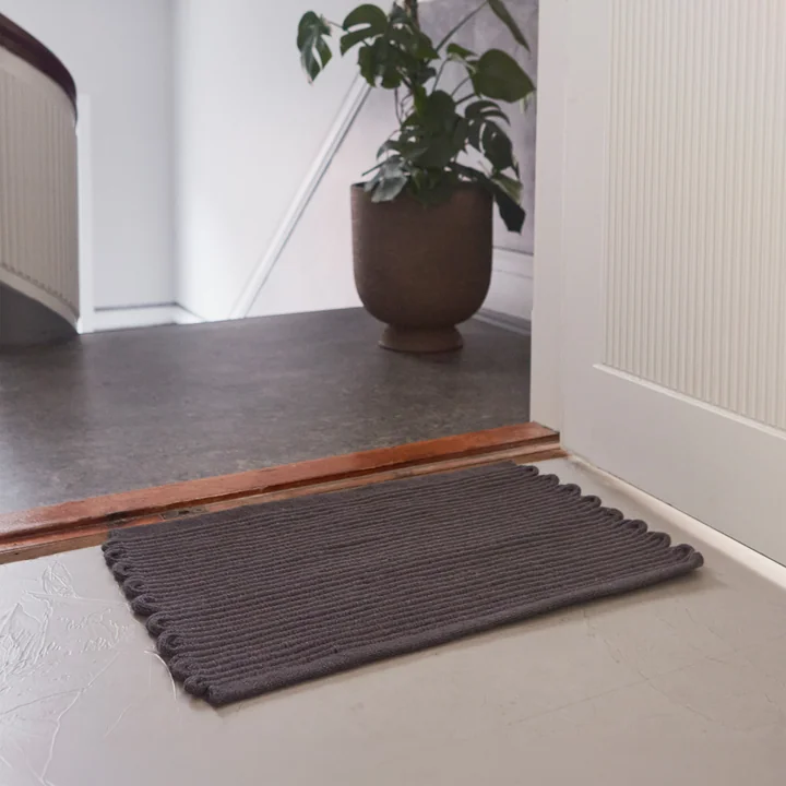 AYTM - Tapis d'entrée « Redono », 50 x 70 cm, gris foncé