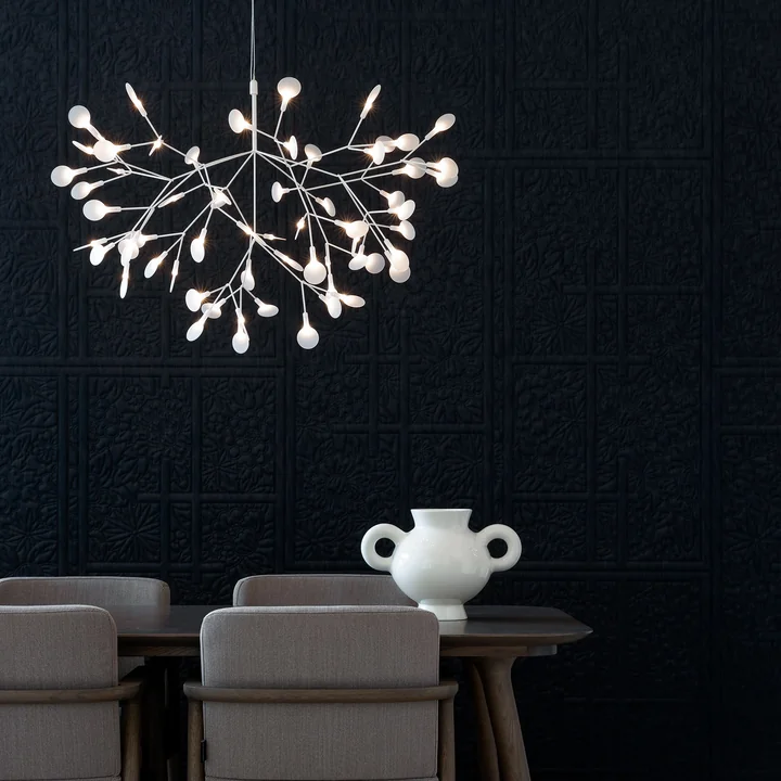 Moooi - Petite suspension Heracleum III, blanche