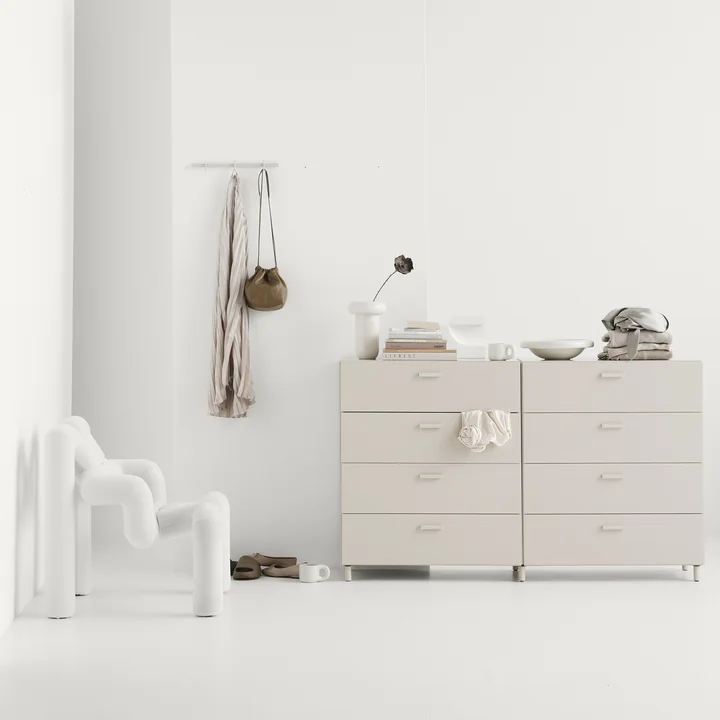 String - Commode Relief, large, beige