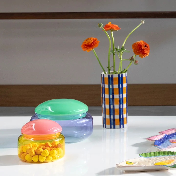 & klevering - Vase « Clash », Check