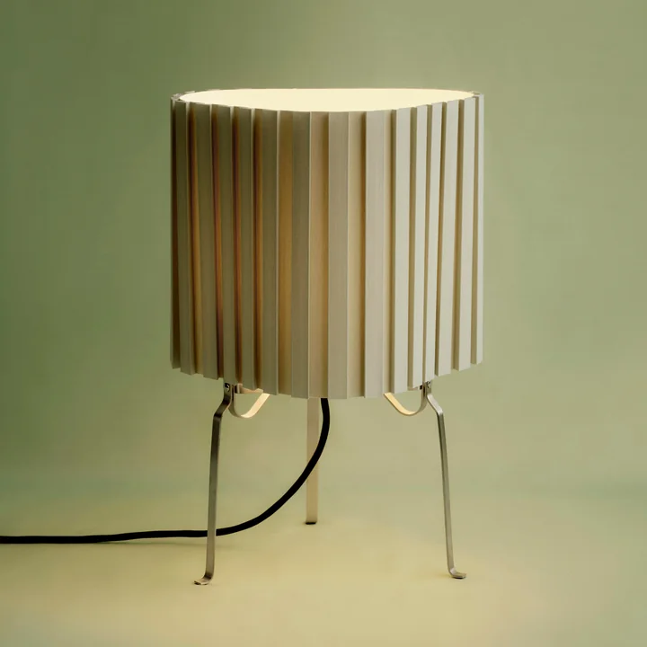 HAY - Lampe de table « Canelé » 370, vert amande