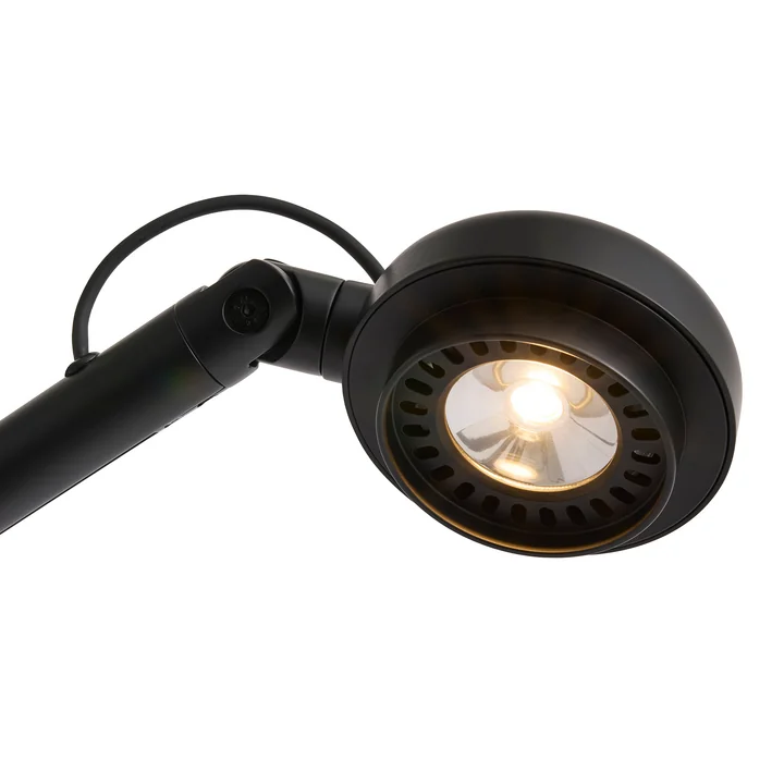 HAY - Lampe de bureau « Fifty-Fifty », noir mat