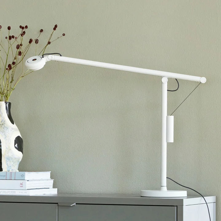 HAY - Lampe de bureau « Fifty-Fifty », gris cendré