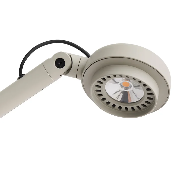 HAY - Lampe de bureau « Fifty-Fifty », gris cendré