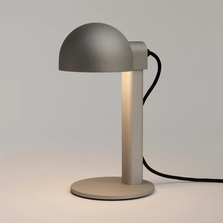 HAY - Lampe de table « Posto », gris argenté