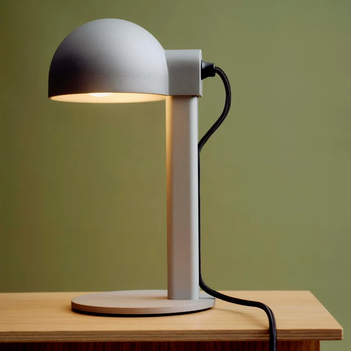 HAY - Lampe de table « Posto », gris argenté