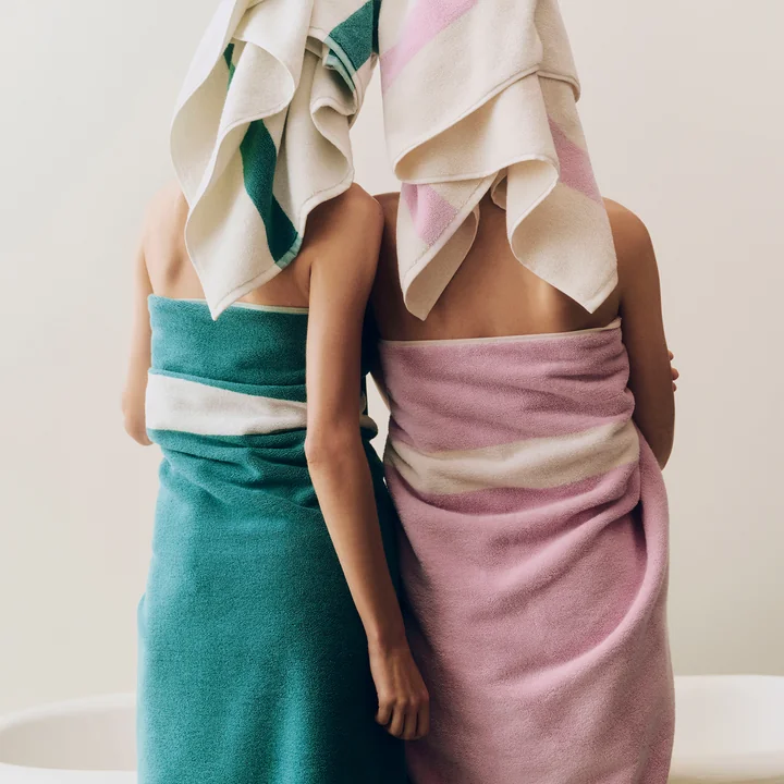 HAY - Serviette de bain et drap de bain « Stripe »