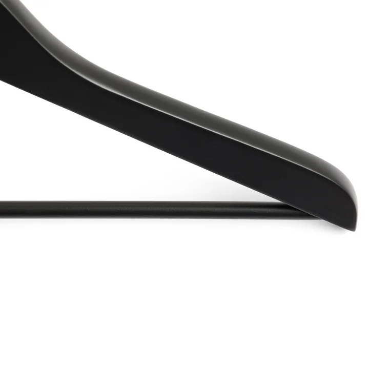 HAY - Smooth Coat Cintre à barre fine, noir