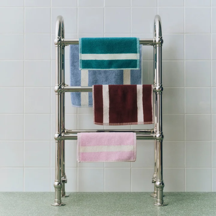 HAY - Stripe Gants de toilette et serviettes