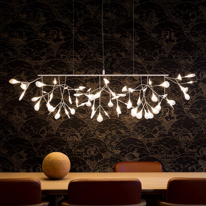 Moooi - Heracleum III Linear Suspension, blanche