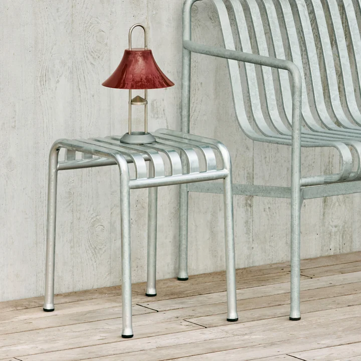 HAY - Tabouret « Palissade », galvanisé à chaud