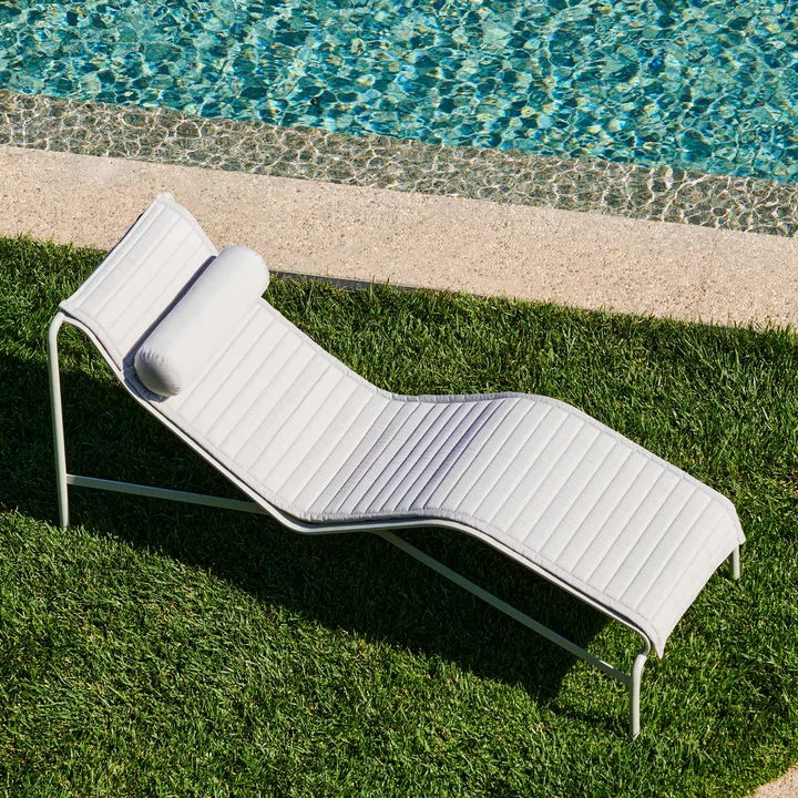 HAY - Appui-tête et coussin Palissade pour l' Palissade Chaise Longue, sky grey